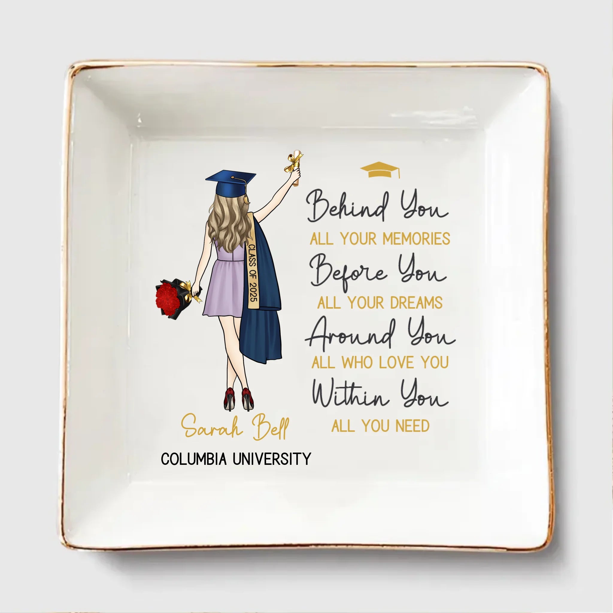MK JEWELRY DISH