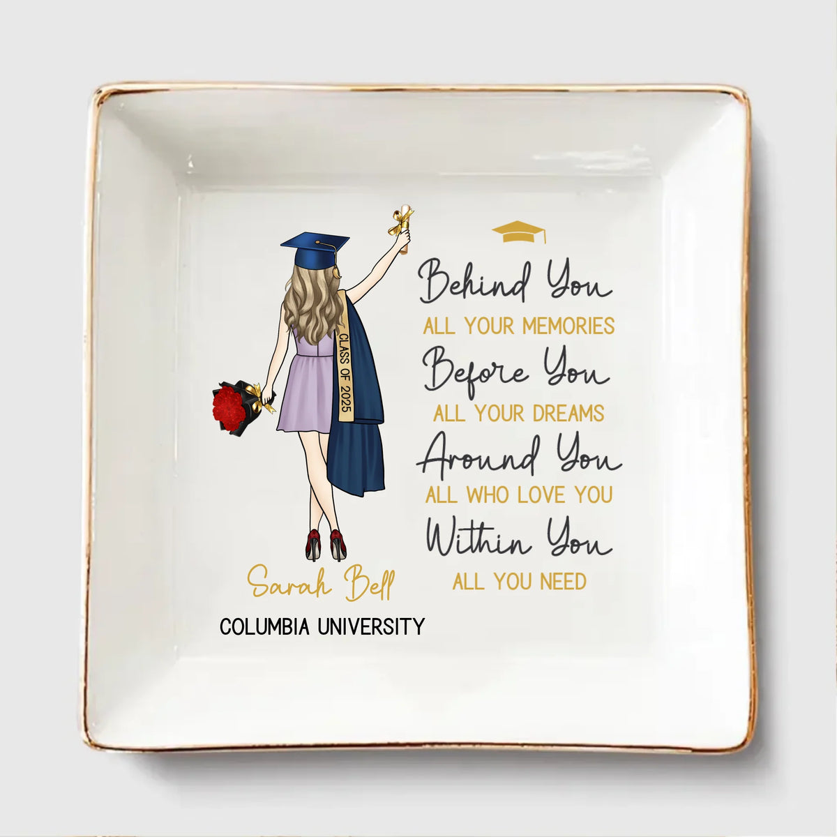MK JEWELRY DISH