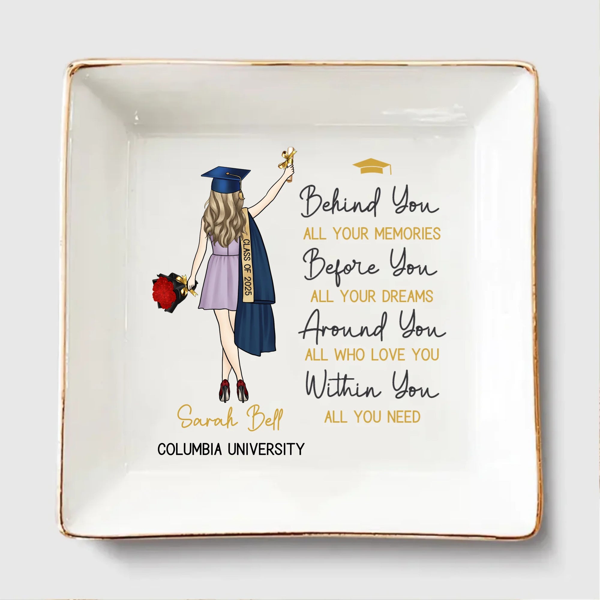 MK JEWELRY DISH