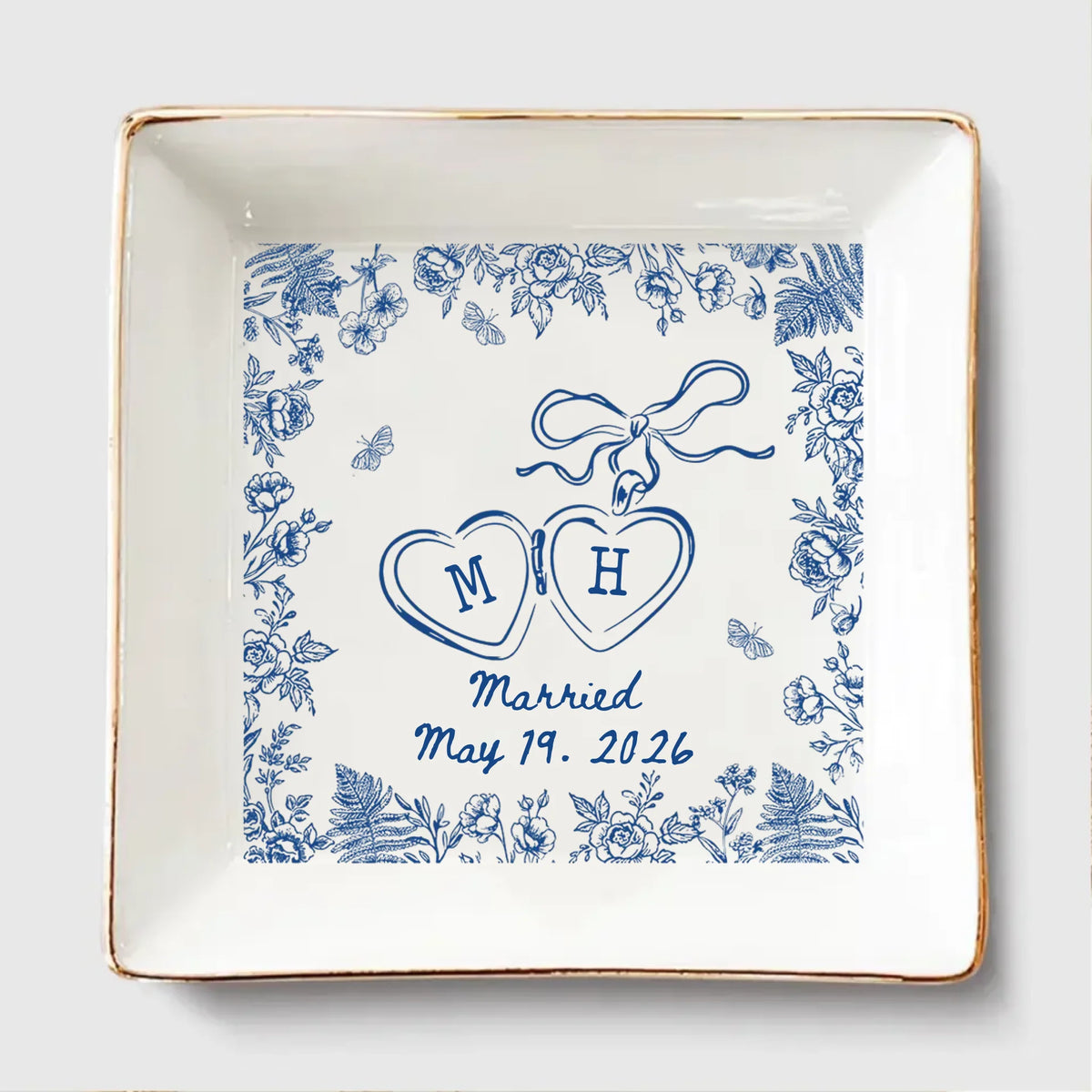 MK JEWELRY DISH