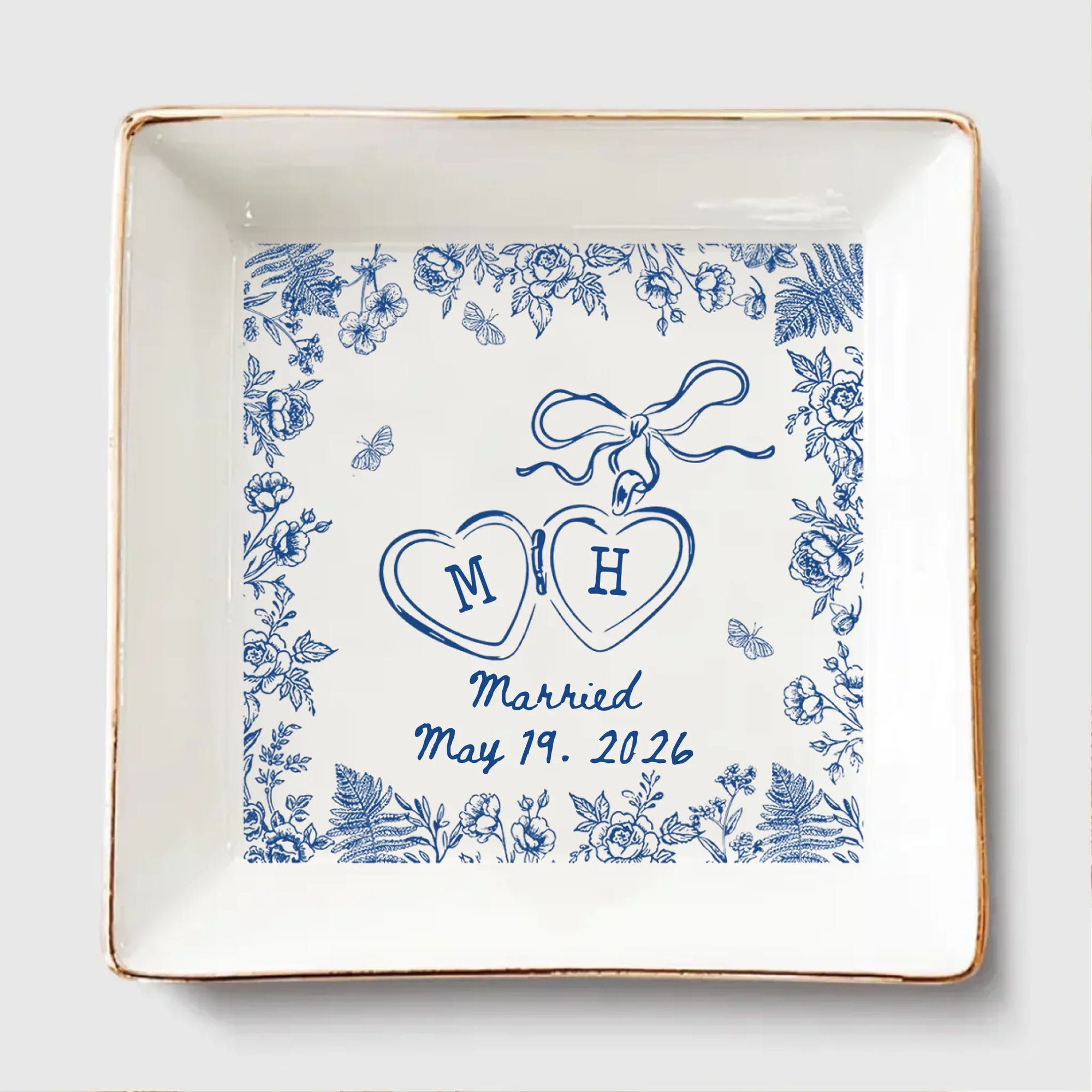 MK JEWELRY DISH