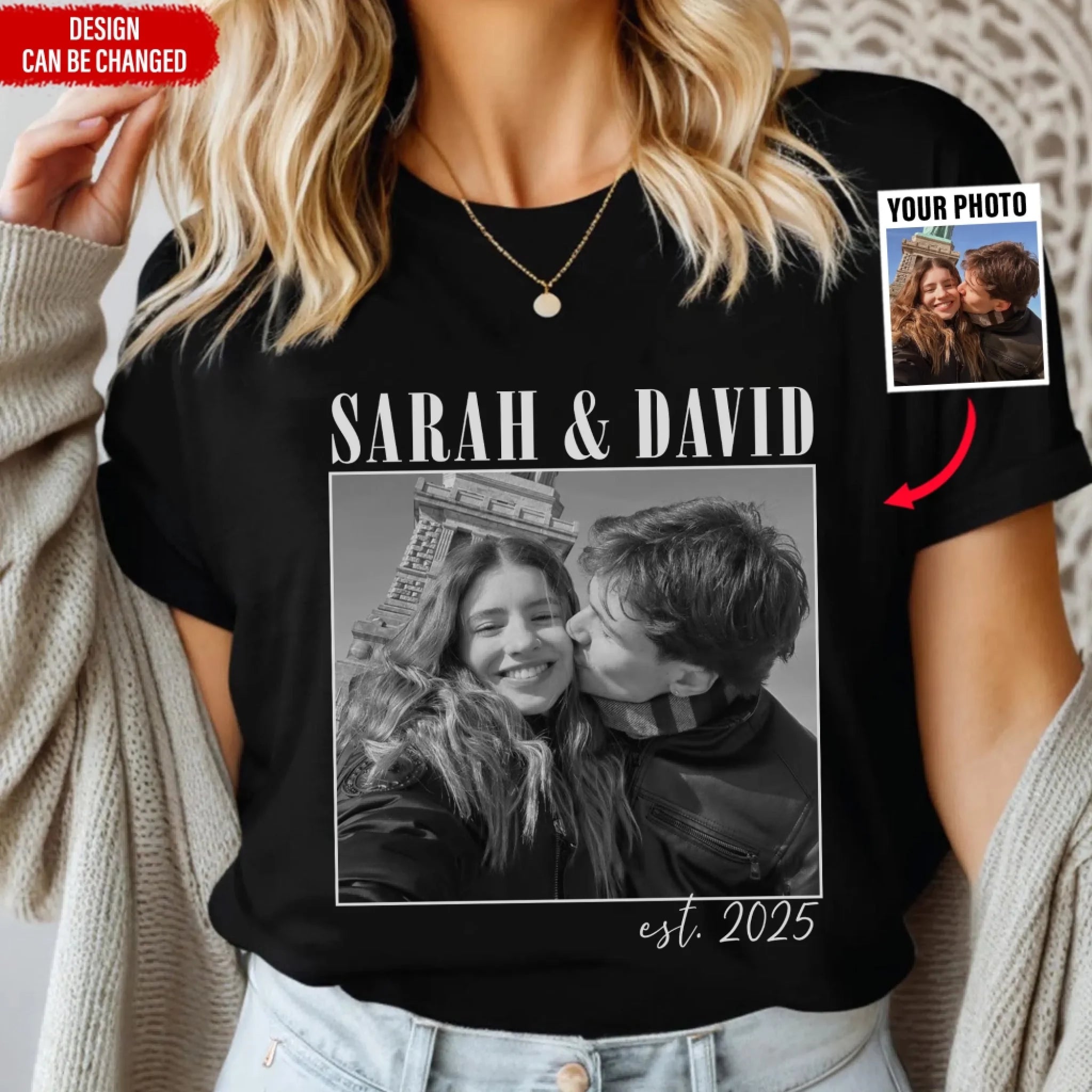 Vintage Couple Picture T mk ads