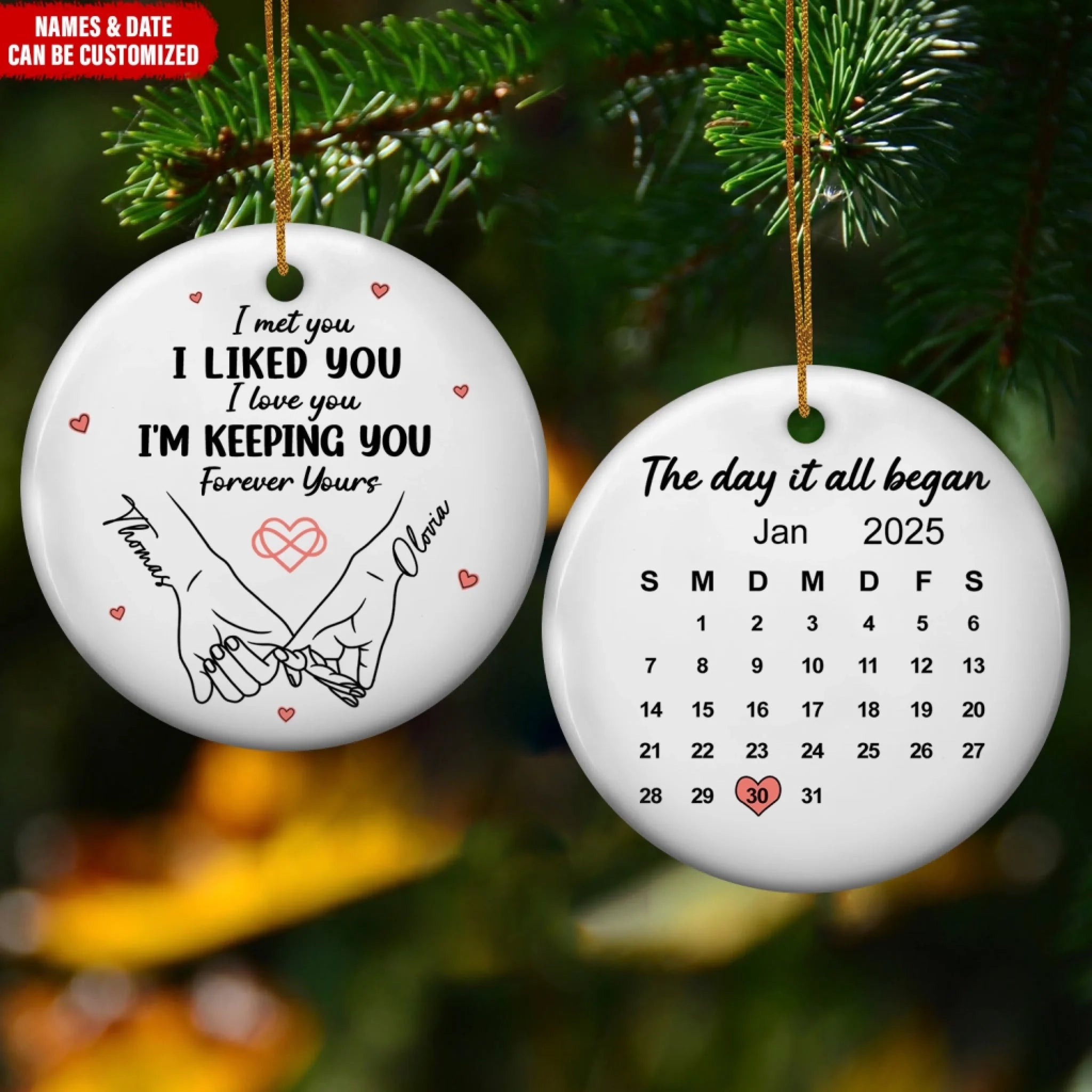 I Met You I Loved You I'm Keeping You mk ads