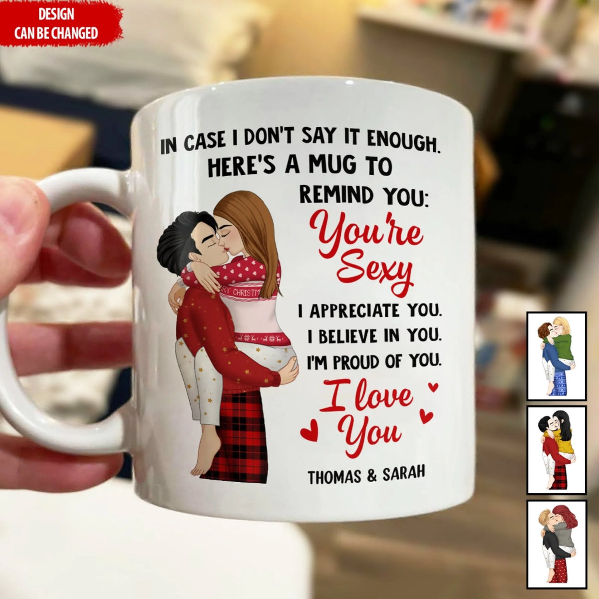 I Believe In You I Love You Couples - Personalized Mug, Gift For Couple
