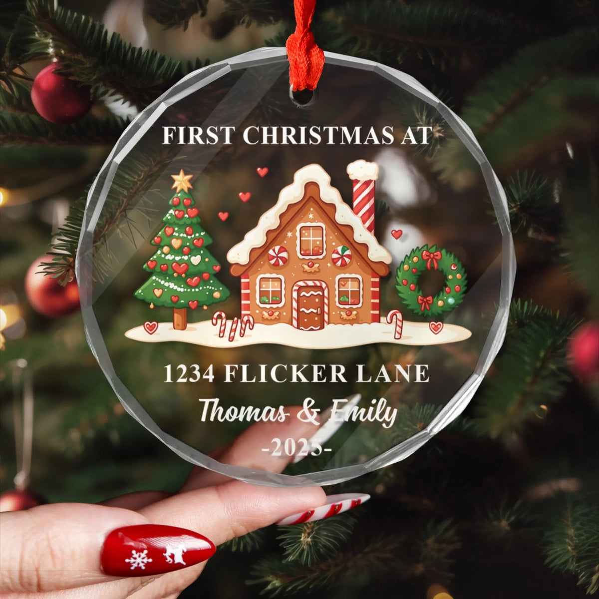 Custom First Christmas At New Home mk 1