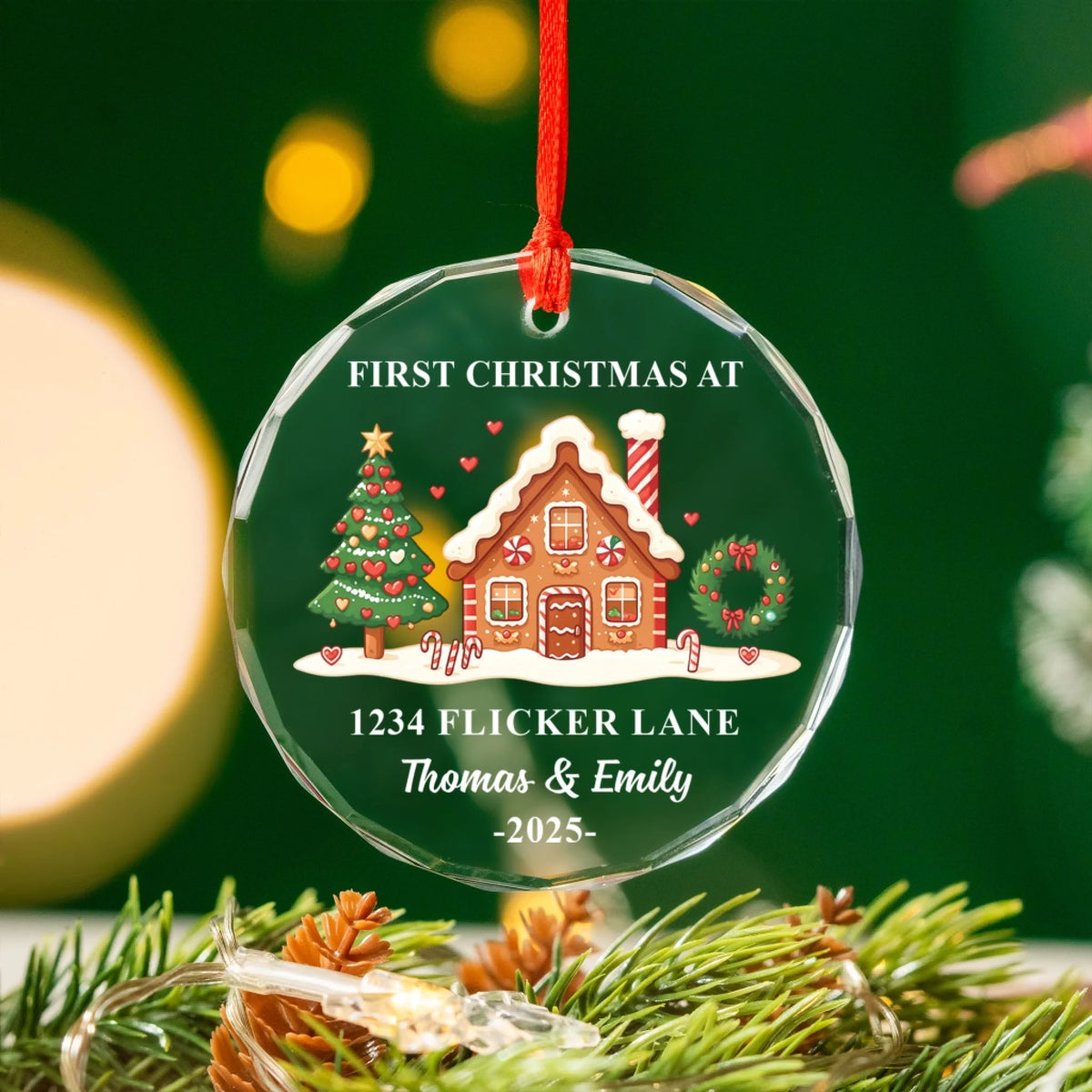 Custom First Christmas At New Home mk 2