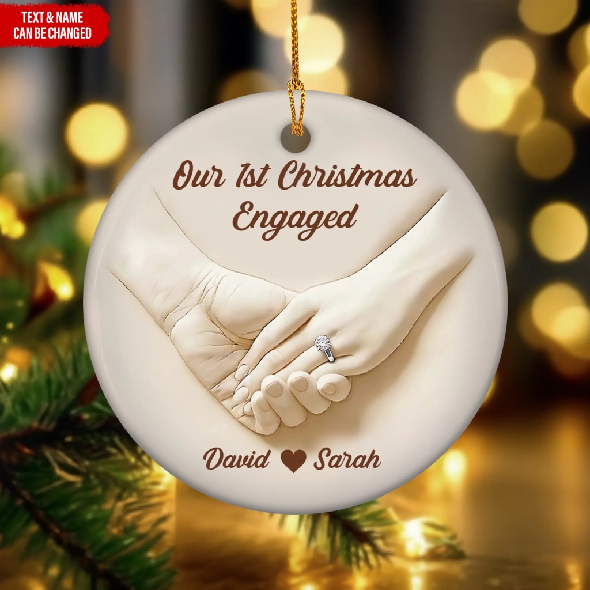 Celebrate Your First Christmas Engaged! mk ads