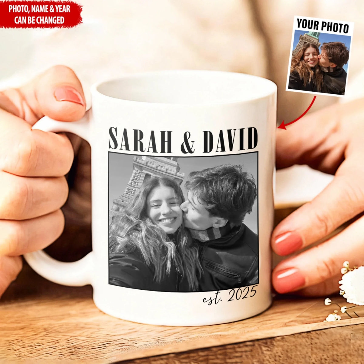 Vintage Couple Picture mk ads