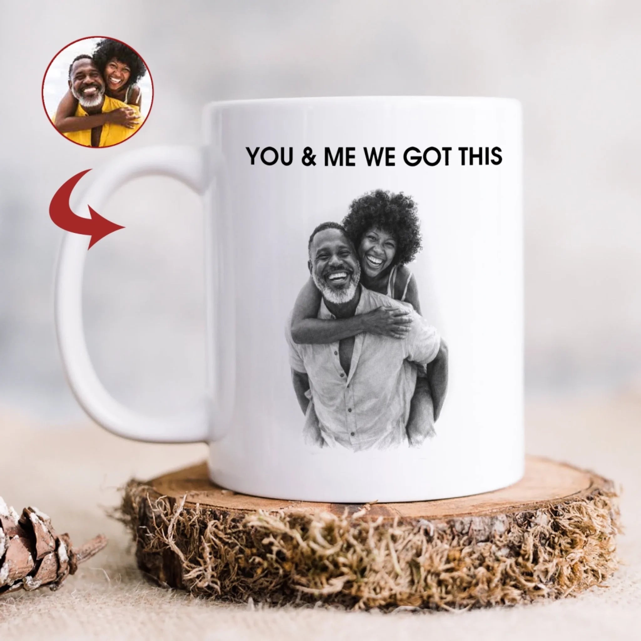Partner Gift Together Forever - Personalized Mug, Gift For Couple, Couple Mug Gift ...