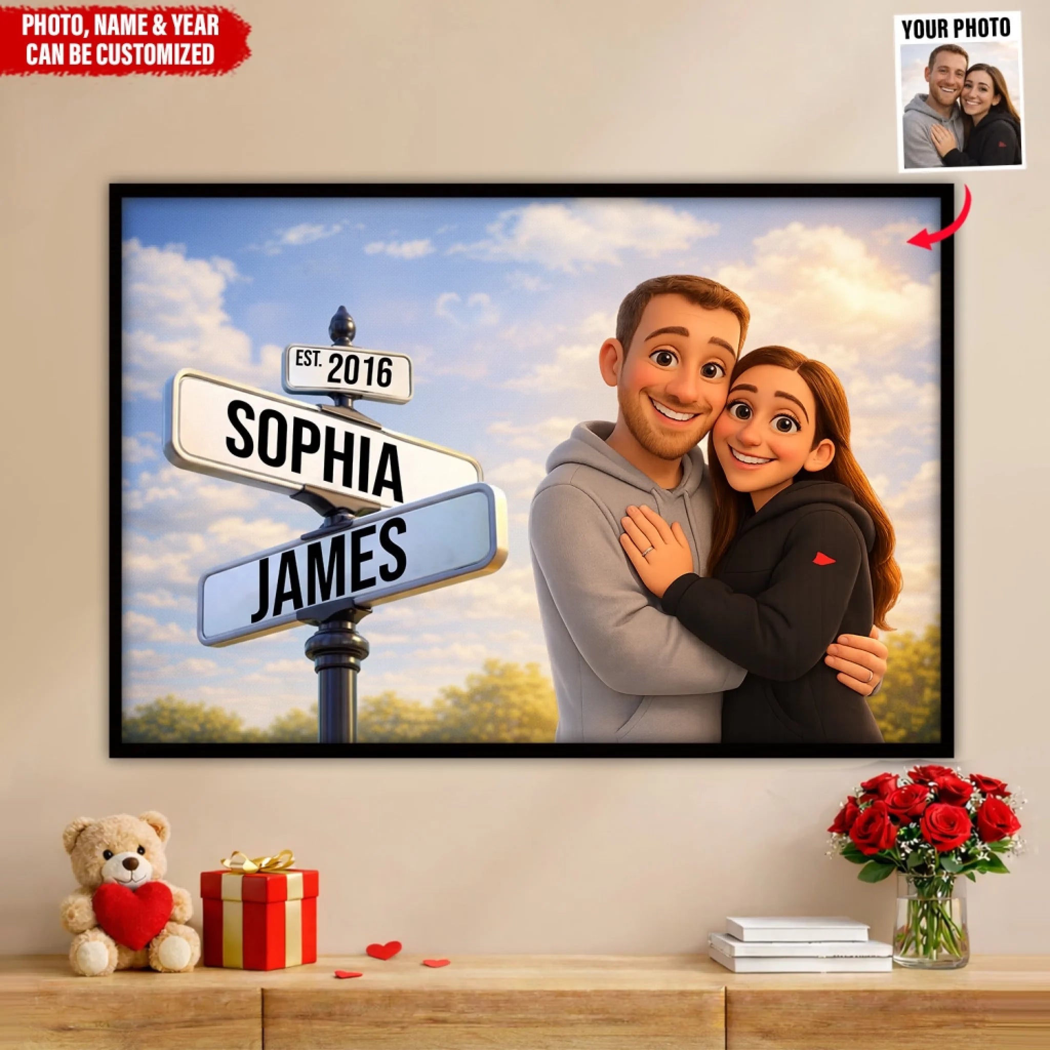 Where Our Paths Met 3D Cartoon Style mk ads