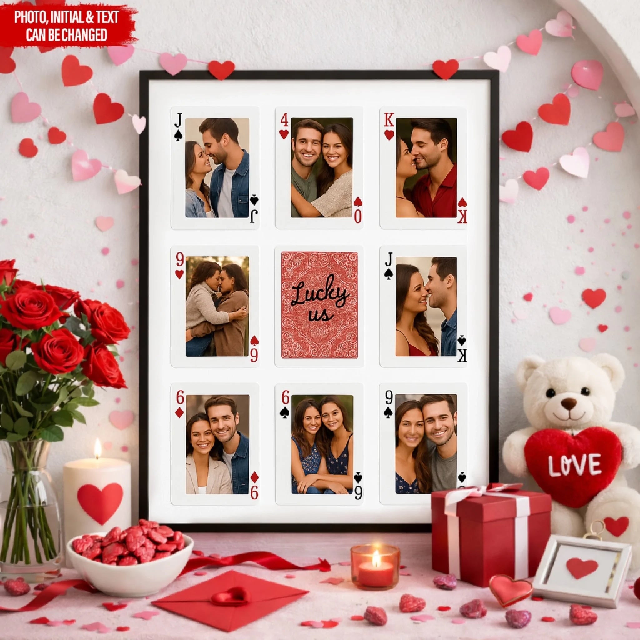 Couple Playing Cards mk ads