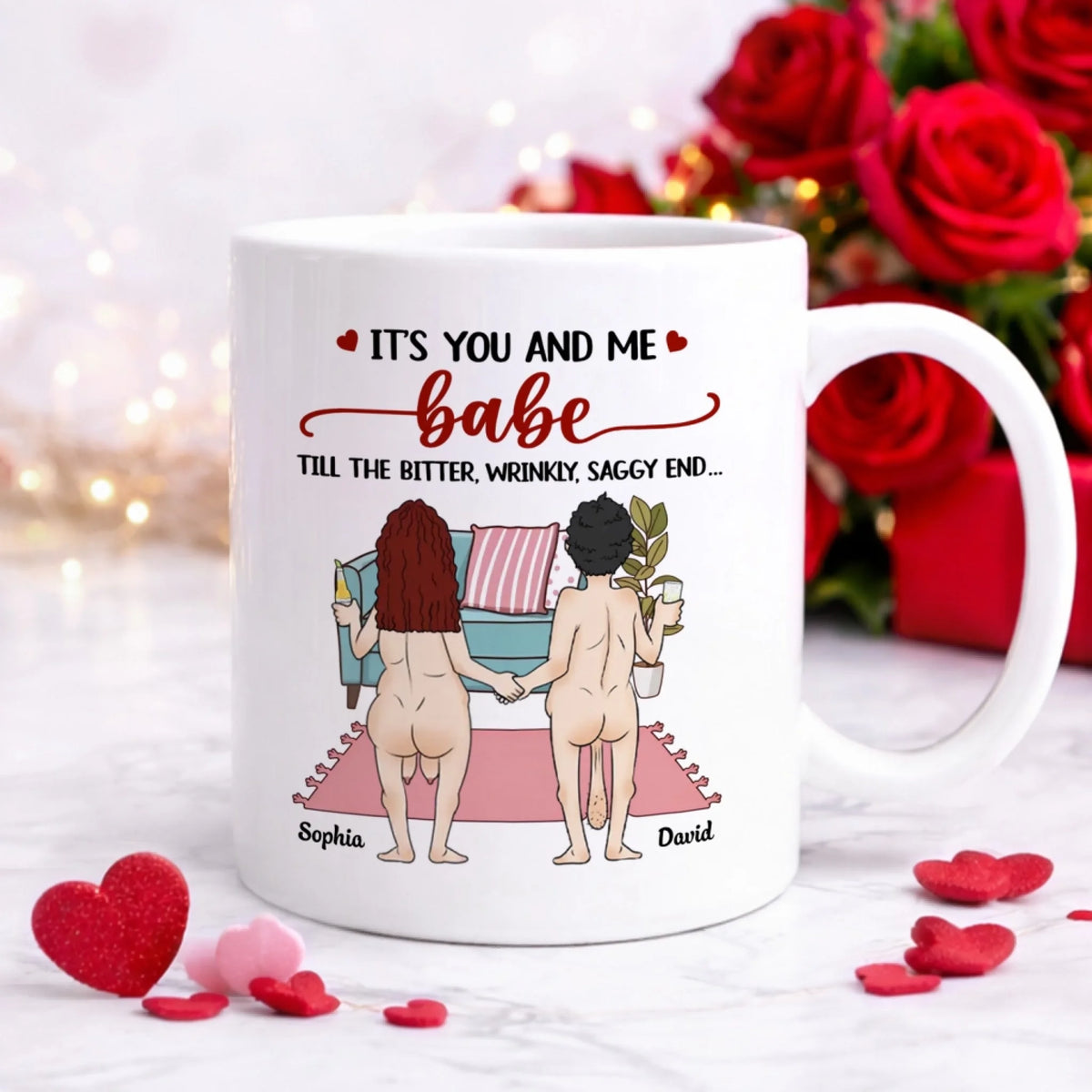 It's You And Me Babe Till The Bitter Wrinkly Saggy End mk 3